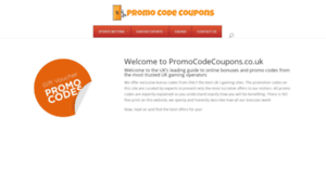Promocodecoupons.co.uk thumbnail