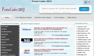 Promocodes-2013.com thumbnail