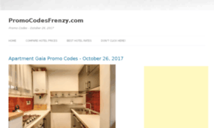 Promocodesfrenzy.com thumbnail