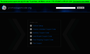 Promocouponcode.org thumbnail