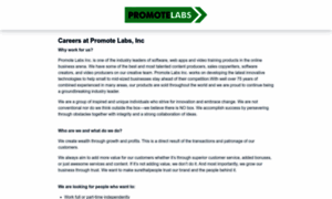 Promote-labs-inc.workable.com thumbnail