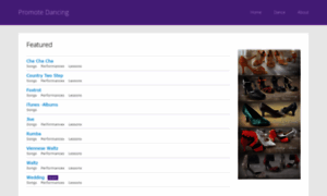 Promotedancing.com thumbnail