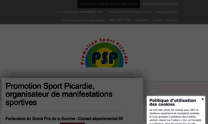 Promotion-sport-picardie.com thumbnail