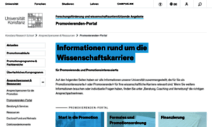 Promovierenden-portal.uni-konstanz.de thumbnail