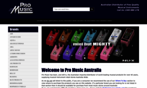 Promusicaustralia.com.au thumbnail