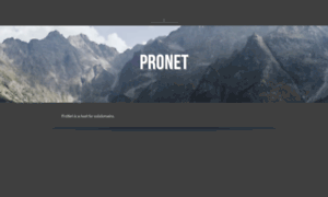 Pronet.link thumbnail