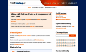 Proofreading.cz thumbnail