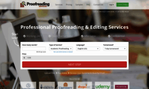 Proofreadingservice.net thumbnail