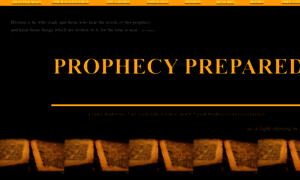 Prophecyprepared.com thumbnail
