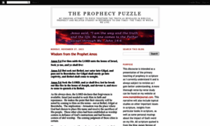 Prophecypuzzle.blogspot.com thumbnail