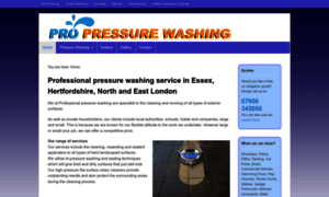 Propressurewashing.co.uk thumbnail
