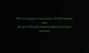 Propromptersoftware.com thumbnail