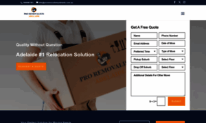Proremovalistsadelaide.com.au thumbnail
