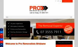 Proremovalistsbrisbane.com.au thumbnail