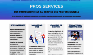 Pros-services.fr thumbnail