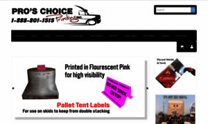 Proschoiceprinting.com thumbnail