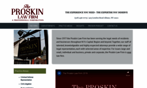 Proskinlawfirm.com thumbnail