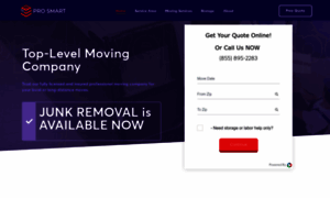Prosmartmovers.com thumbnail