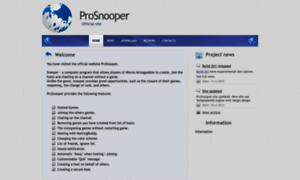 Prosnooper.sourceforge.net thumbnail