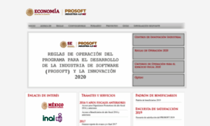 Prosoft.economia.gob.mx thumbnail