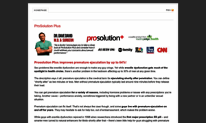 Prosolution-plus.org thumbnail