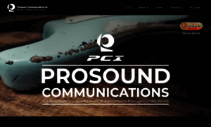 Prosoundcommunications.com thumbnail