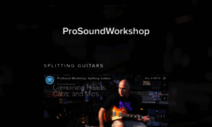 Prosoundworkshop.com thumbnail