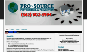 Prosourcepestcontrolinc.com thumbnail