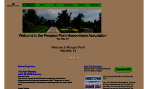 Prospectpointhoa.com thumbnail