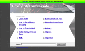 Prosperityformula.info thumbnail