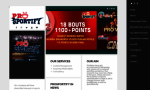 Prosportify.com thumbnail