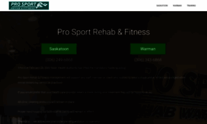 Prosportrehab.com thumbnail