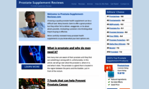 Prostate-supplement-reviews.com thumbnail