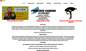 Prostatecancersupport.org thumbnail