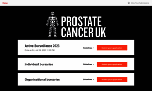 Prostatecanceruk.submittable.com thumbnail