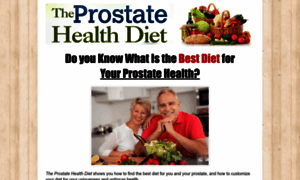 Prostatehealthdiet.net thumbnail