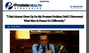 Prostatehealthstrategies.com thumbnail
