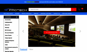 Protechprojection.com thumbnail