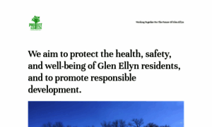 Protectglenellyn.org thumbnail