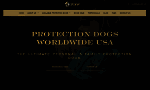 Protectiondogsworldwide.com thumbnail