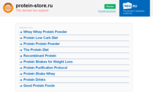 Protein-store.ru thumbnail