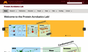 Proteinacrobaticslab.umn.edu thumbnail
