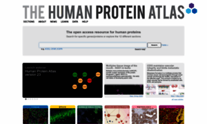 Proteinatlas.org thumbnail