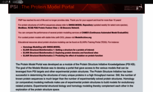 Proteinmodelportal.org thumbnail