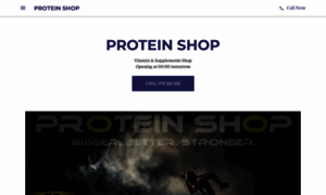 Proteinshop-vitaminandsupplementsstore.business.site thumbnail