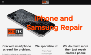 Protekphonerepair.com thumbnail