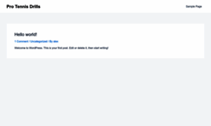 Protennisdrills.net thumbnail