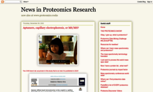 Proteomicsnews.blogspot.com thumbnail
