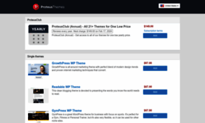 Proteusthemes.onfastspring.com thumbnail