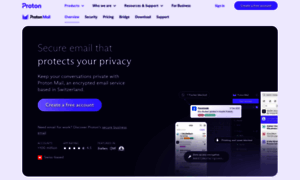 sign up for protonmail